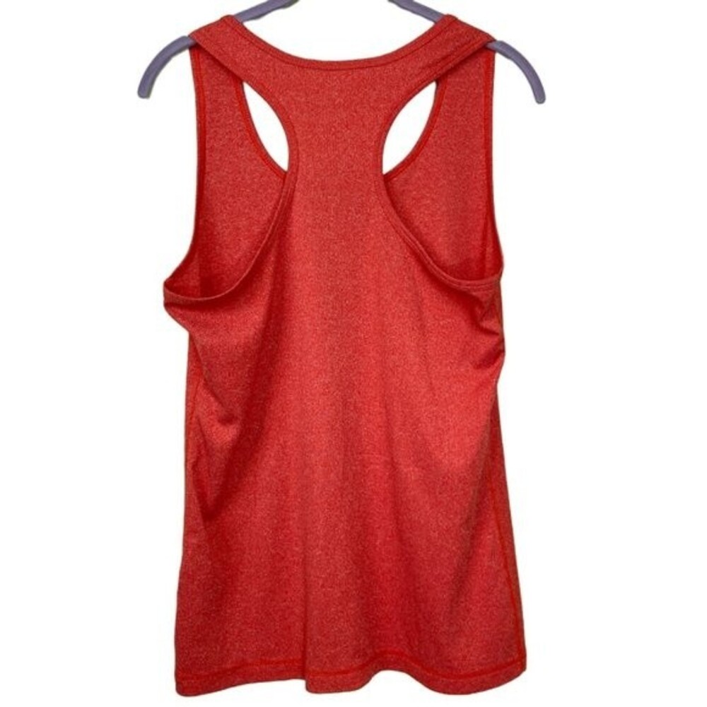 Reebok Racerback Ribbed Red Tank Top - Picture 2 of 7